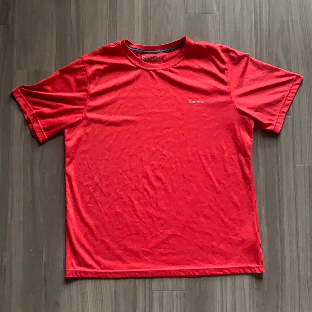 Red Dry-Fit Reebok T-Shirt
